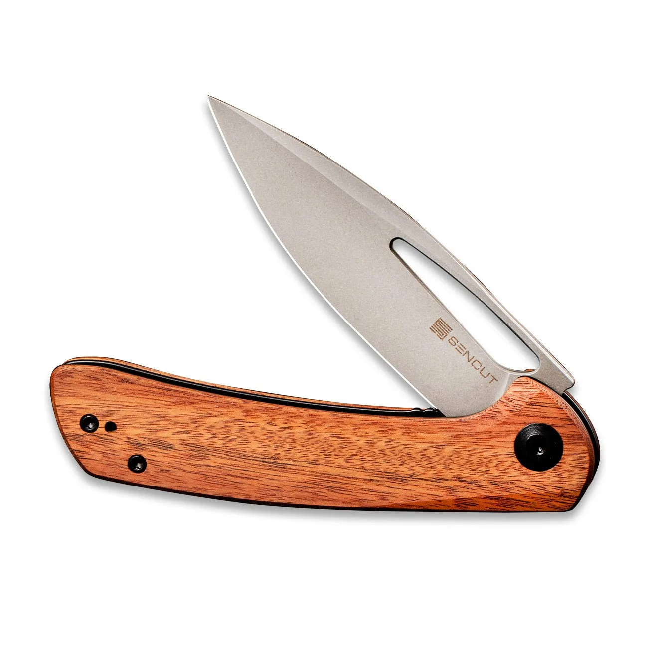 SENCUT Honoris SA07A Taschenmesser Holz Drop Point 9Cr18MoV