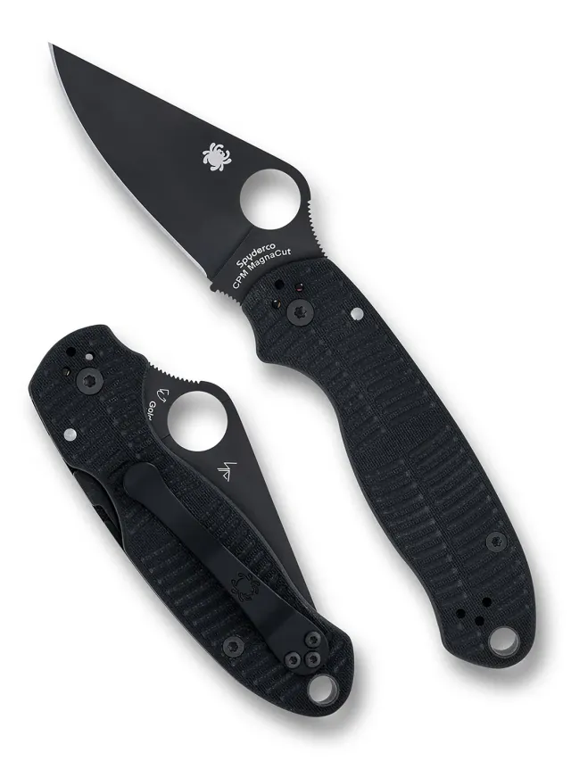 Spyderco Para 3 Salt Taschenmesser MagnaCut schwarz