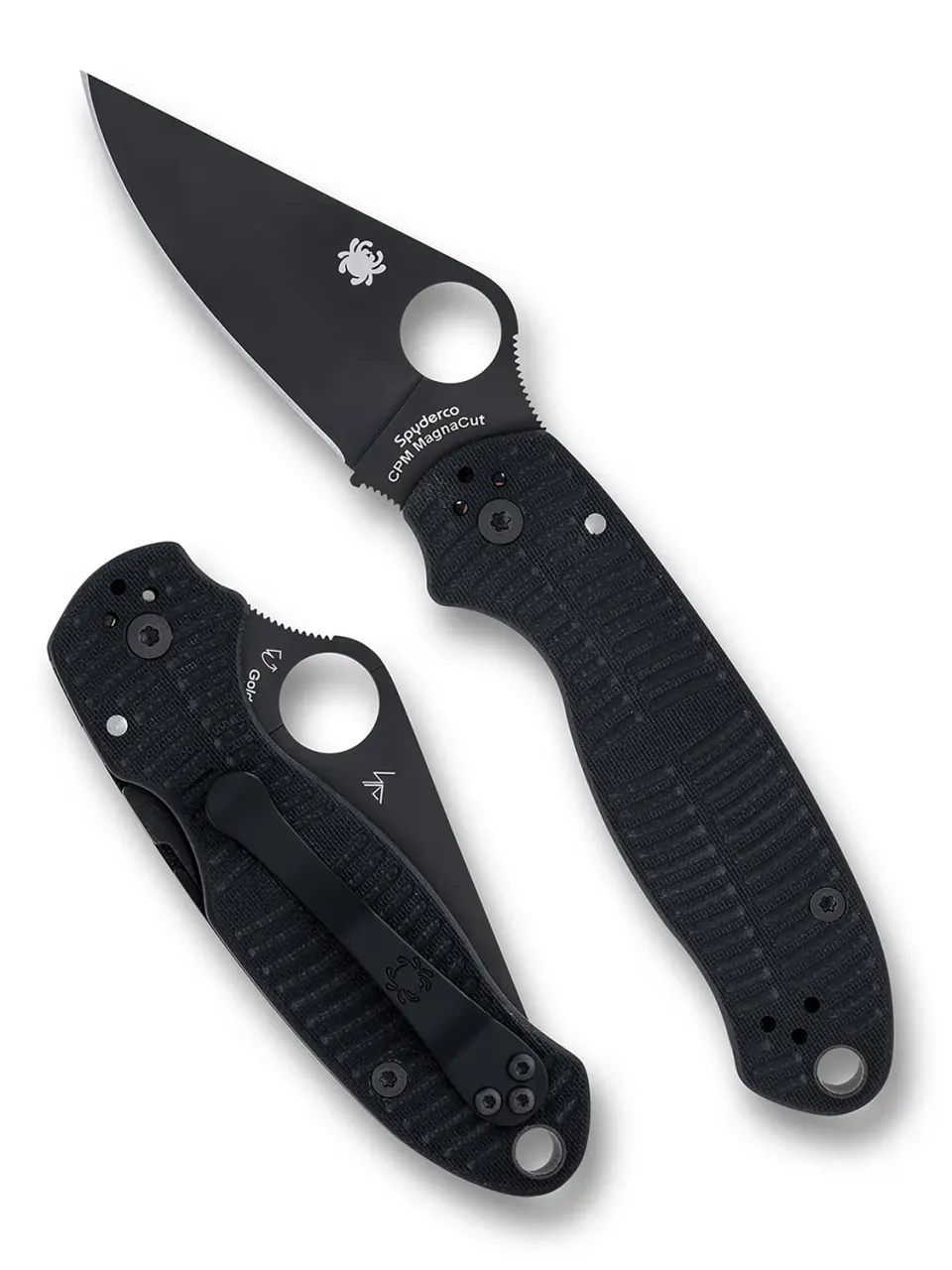 Spyderco Para 3 Salt Taschenmesser MagnaCut schwarz