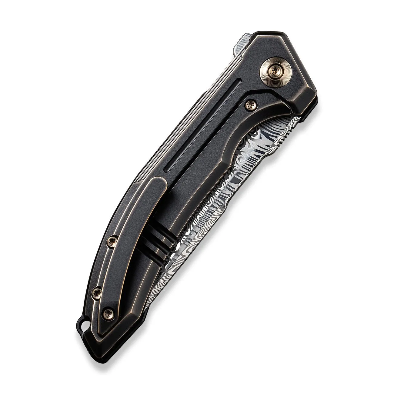 WeKnife Quixotic WE21016-DS1 Taschenmesser Damasteel