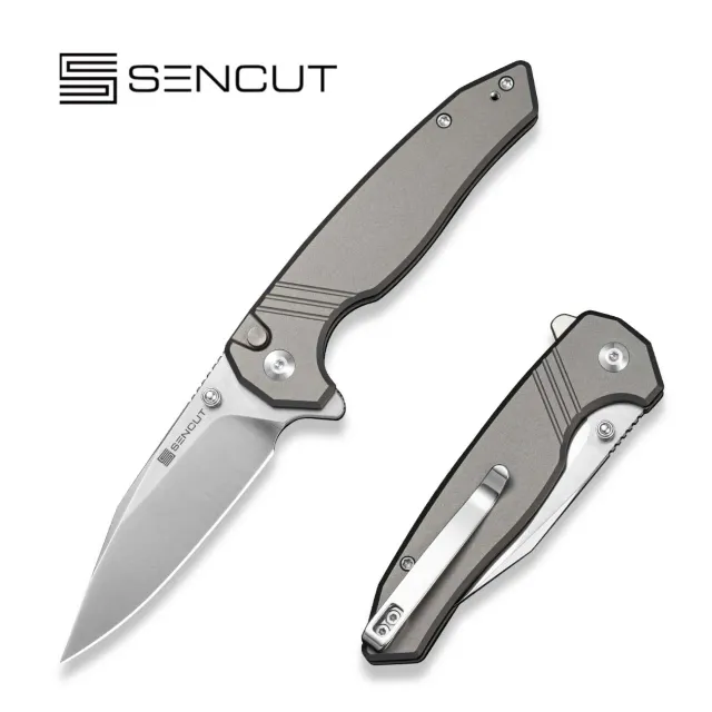 SENCUT Selkyris S25068-2 Klappmesser Grau Satin