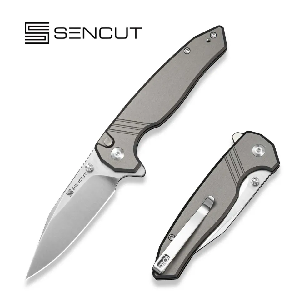 SENCUT Selkyris S25068-2 Klappmesser Grau Satin