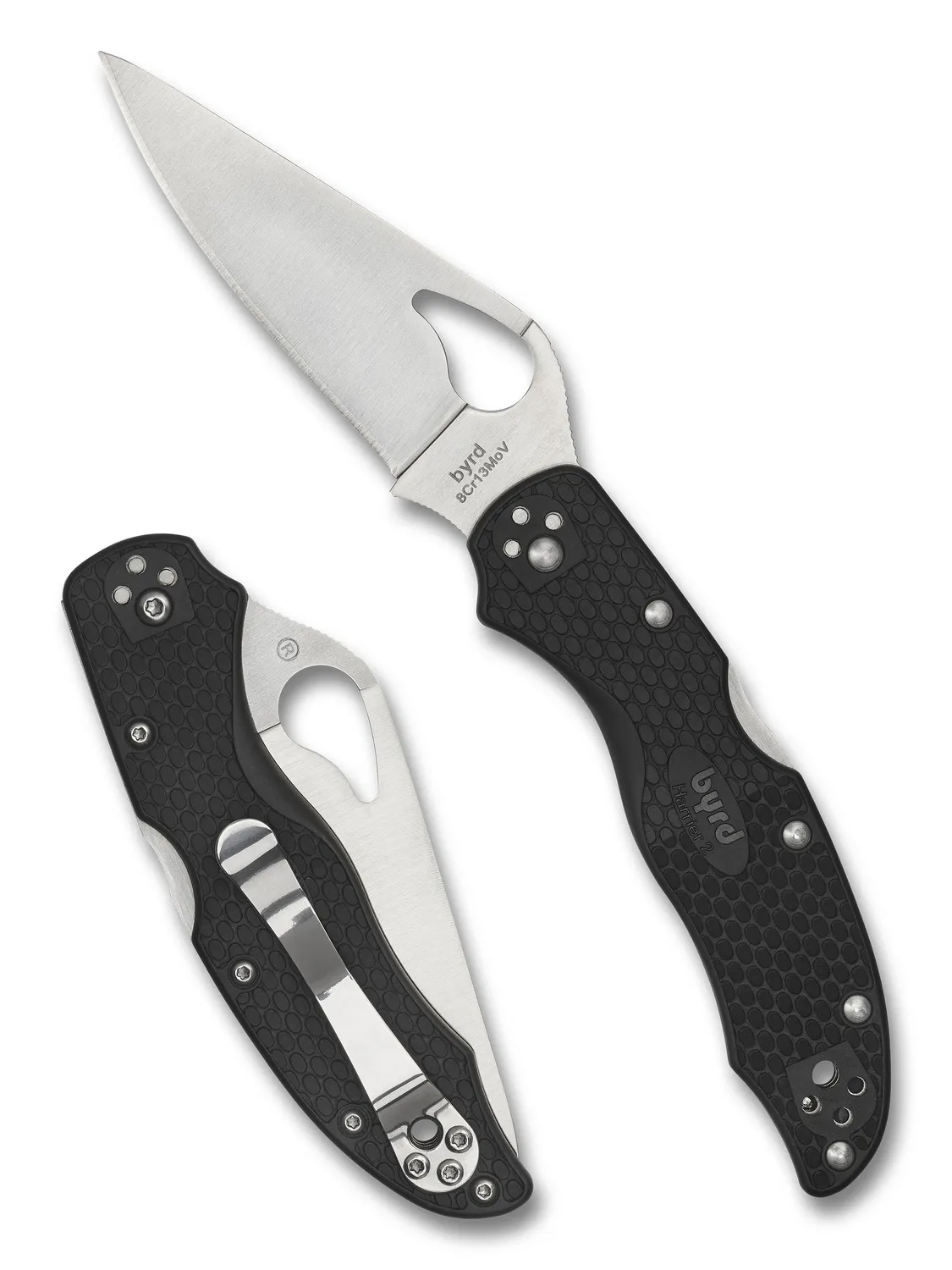 Byrd Harrier 2 Lightweight Taschenmesser ComboEdge FRN
