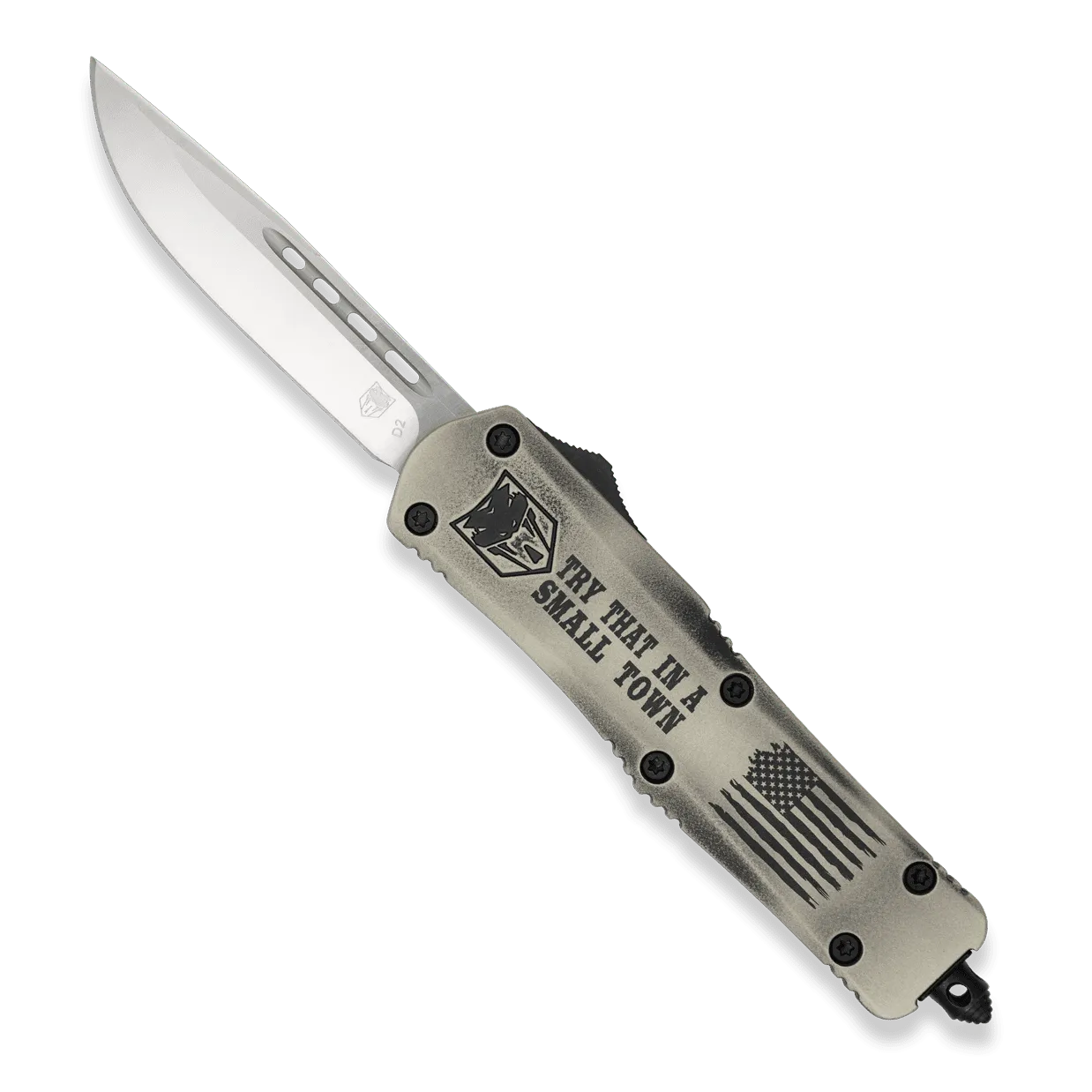 CobraTec FS-3 Medium OTF-Messer Small Town D2