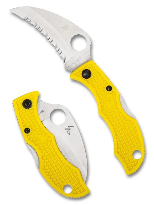 Spyderco Ladybug 3 Salt Schlüsselmesser H-2 Hawkbill