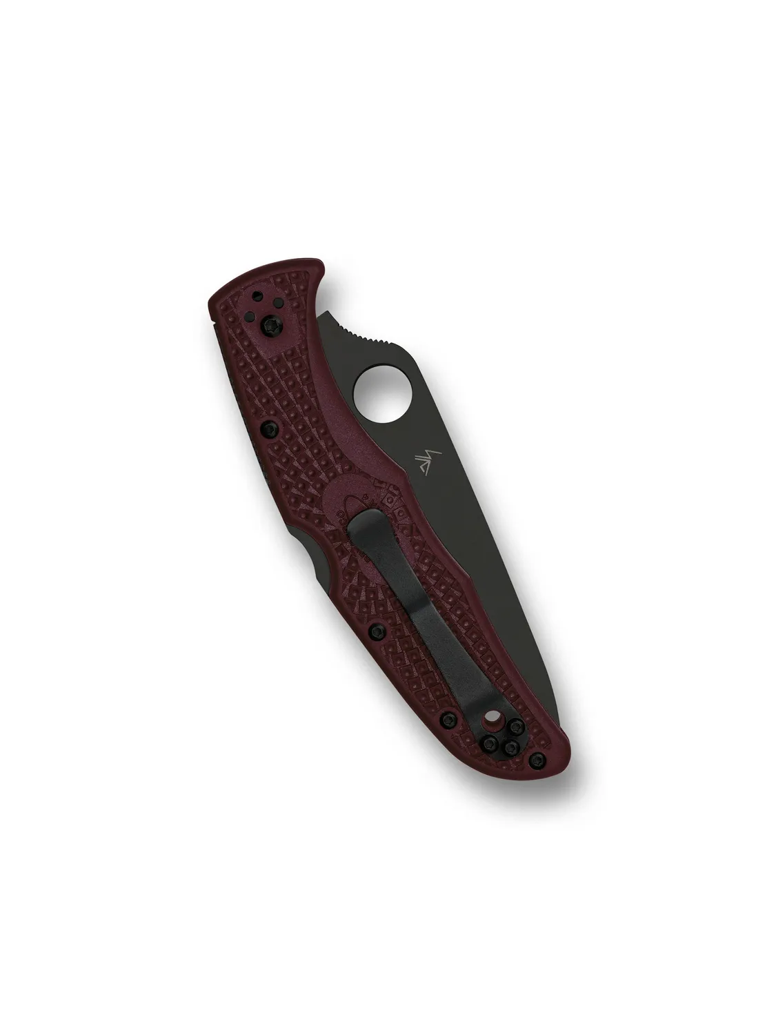 Spyderco Endura 4 Lightweight Taschenmesser PD-1 Schwarz Burgund