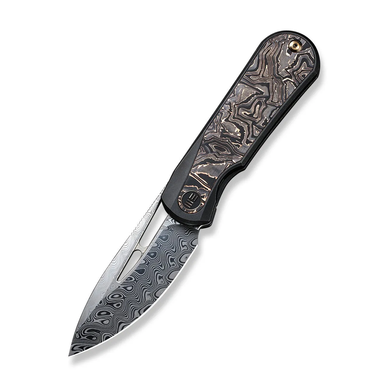 WeKnife Baloo WE21033-DS1 Taschenmesser Damasteel Carbon