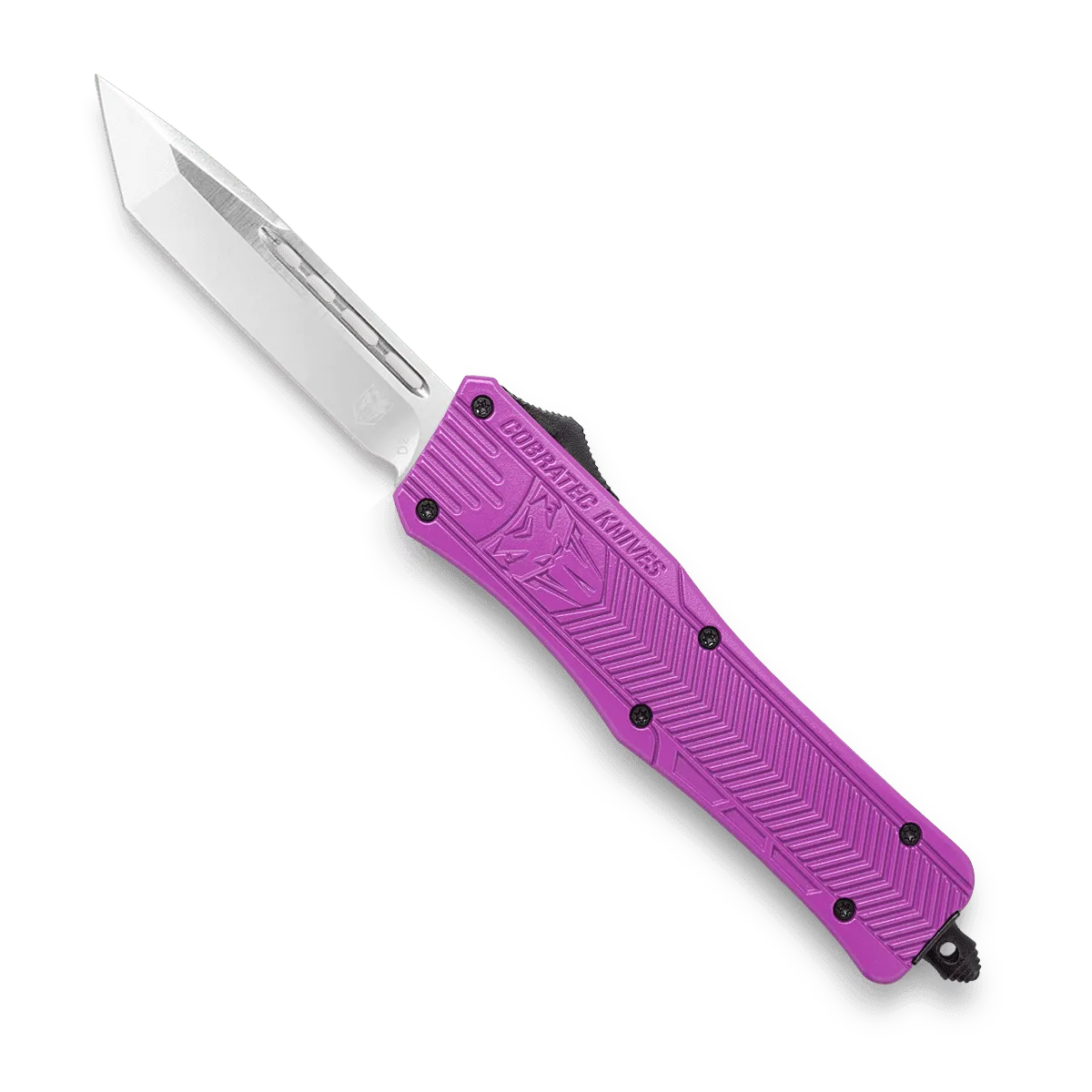 CobraTec CTK-1 Medium OTF-Messer Lila Cerakote