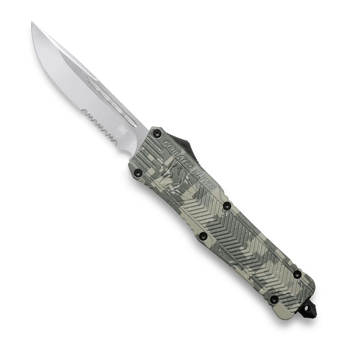 CobraTec CTK-1 Large OTF-Messer Army Digi Camo D2