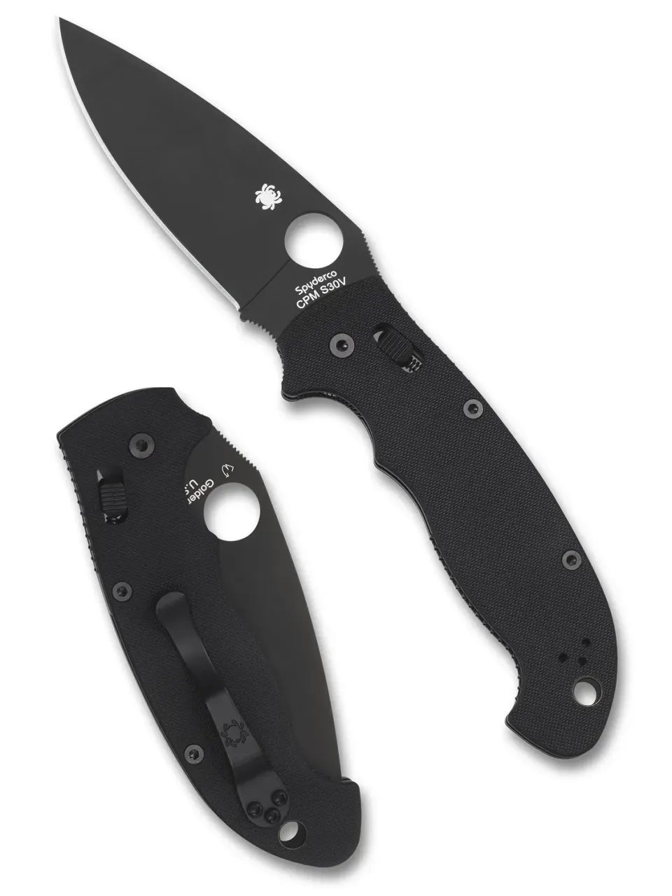 Spyderco Manix 2 XL Klappmesser DLC S30V