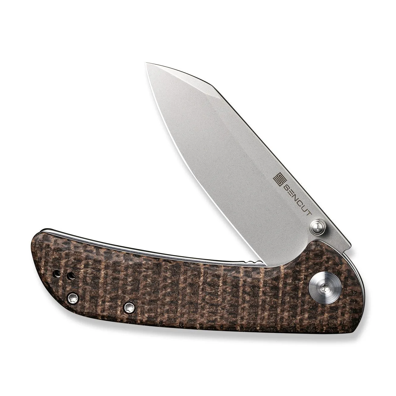 SENCUT Fritch S22014-3 Klappmesser Micarta Dunkelbraun