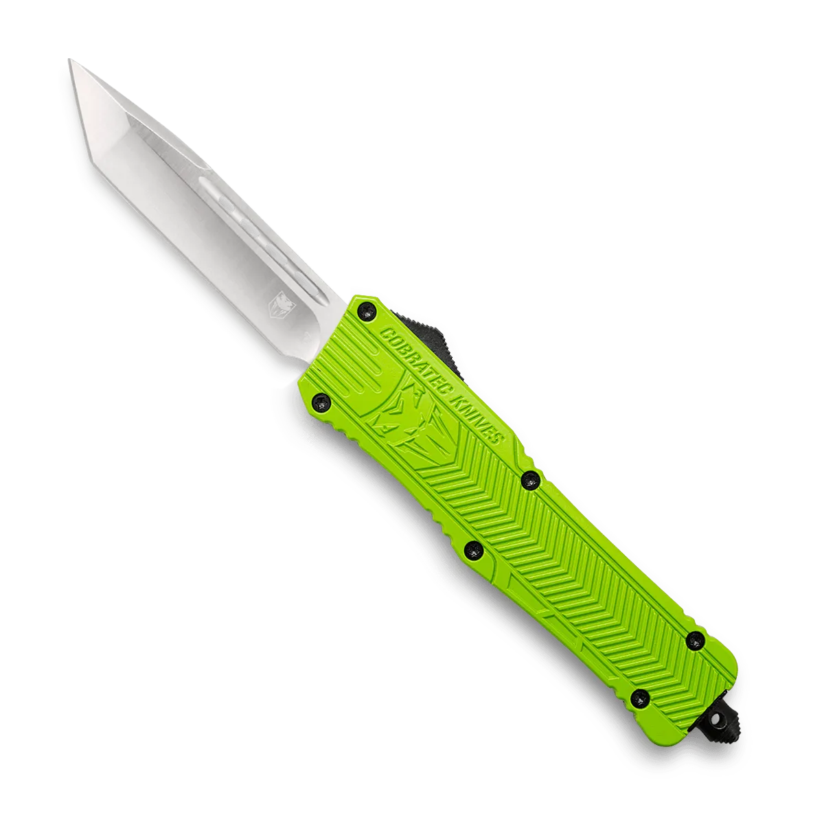 CobraTec CTK-1 OTF-Messer Large Zombie Green D2