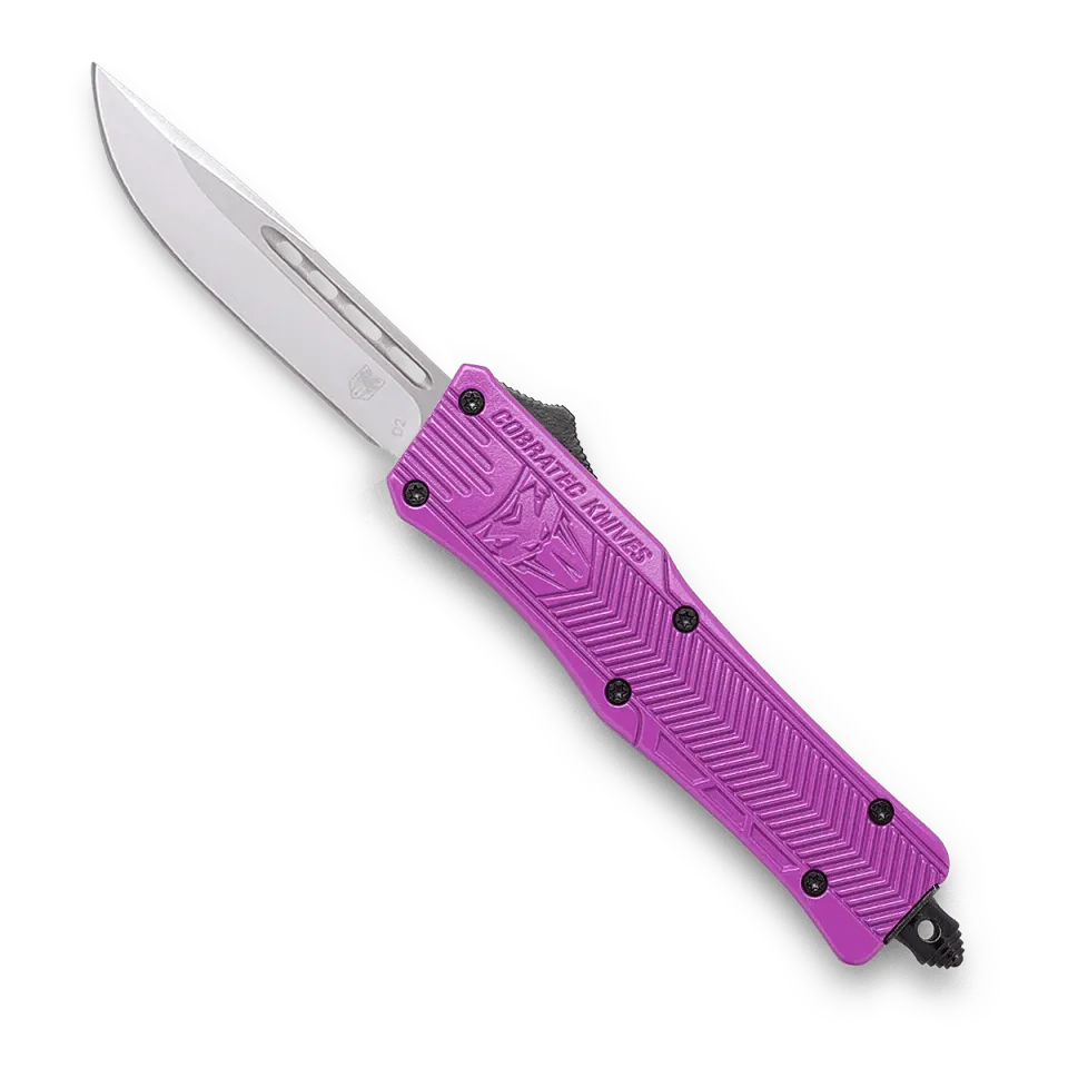 CobraTec CTK-1 Small OTF-Messer lila Cerakote D2