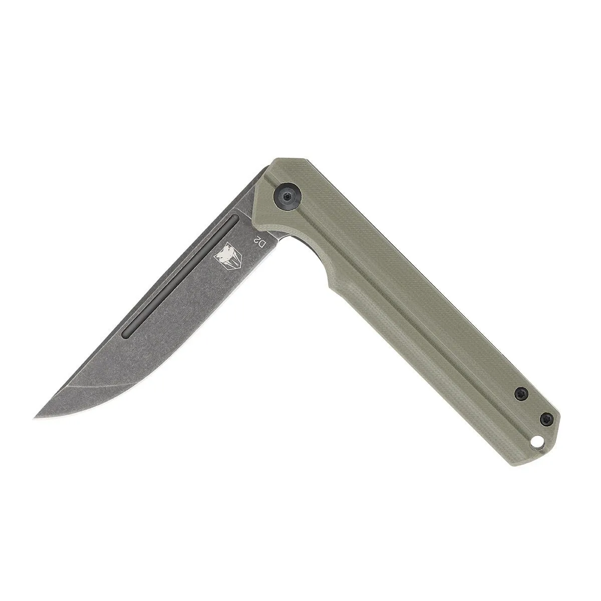 CobraTec Streamline Klappmesser D2 schwarz G-10