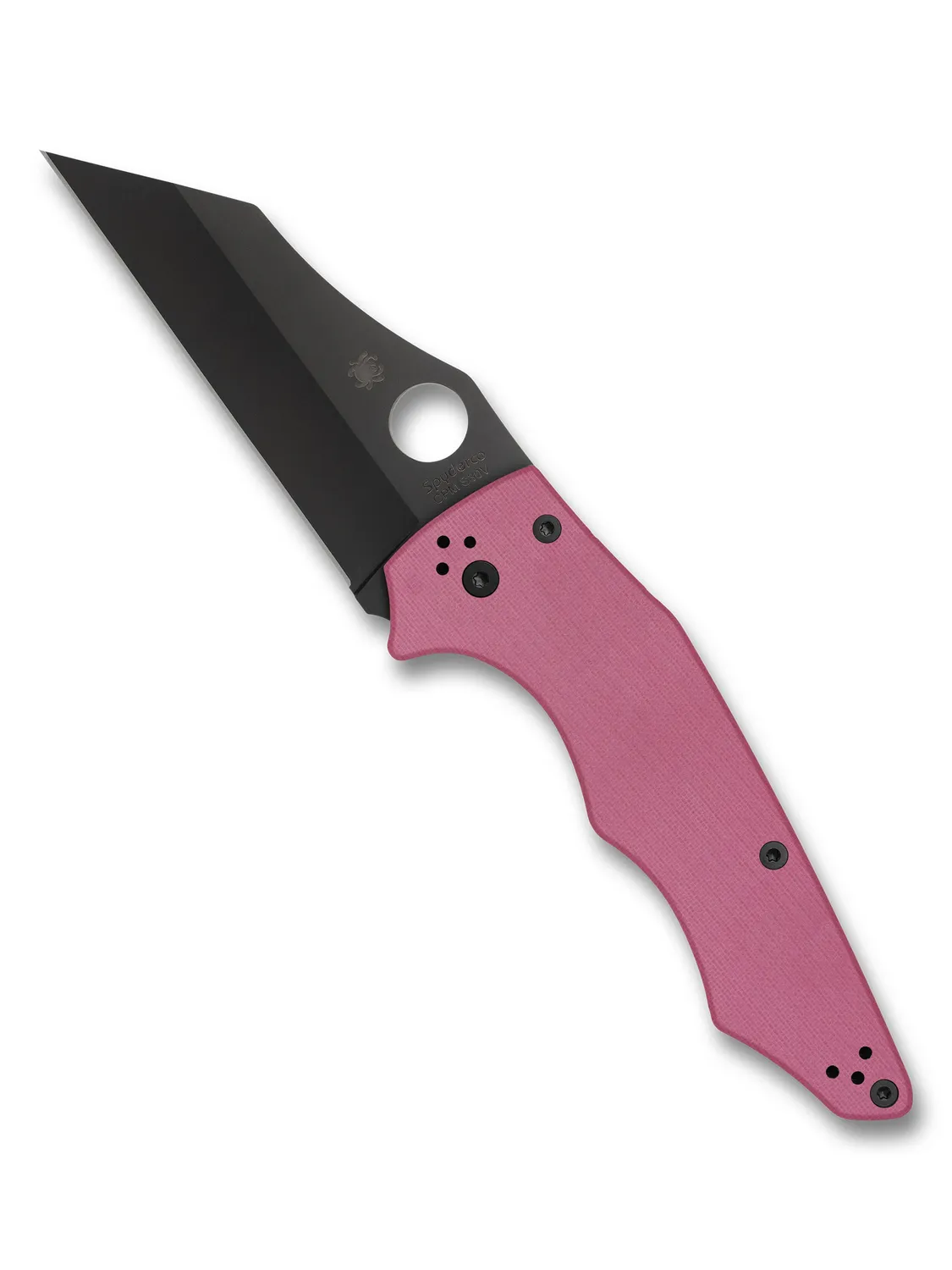 Spyderco YoJumbo Pink G-10 Taschenmesser Sprint Run S30V