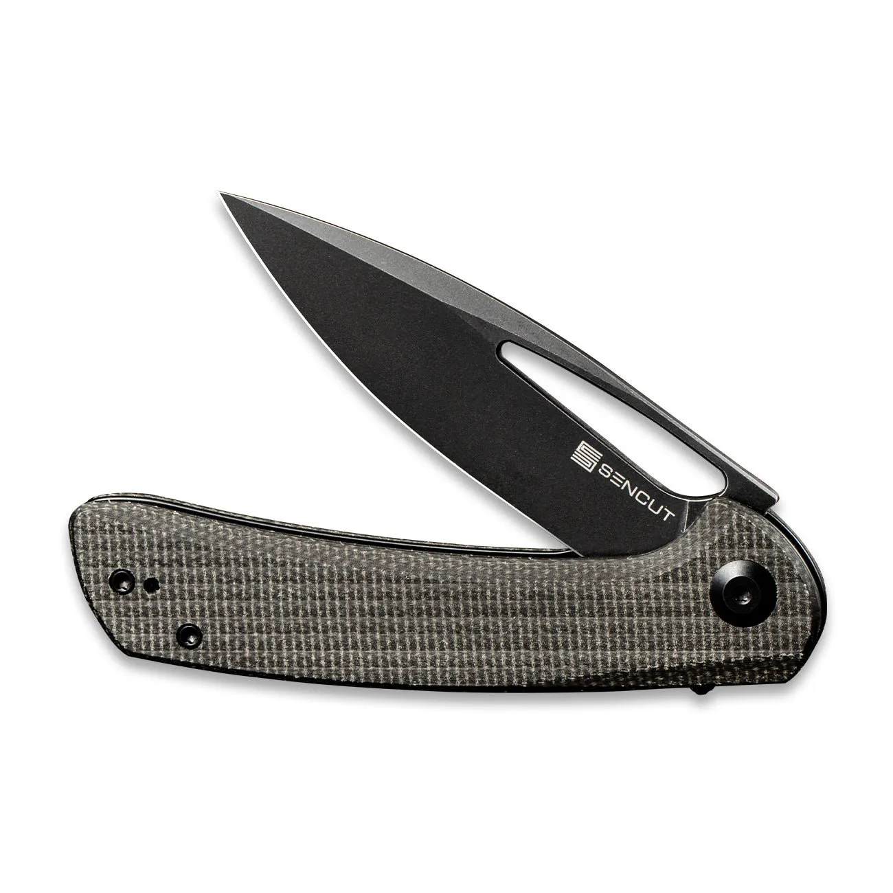 SENCUT Honoris SA07B Klappmesser Micarta dunkelgrün