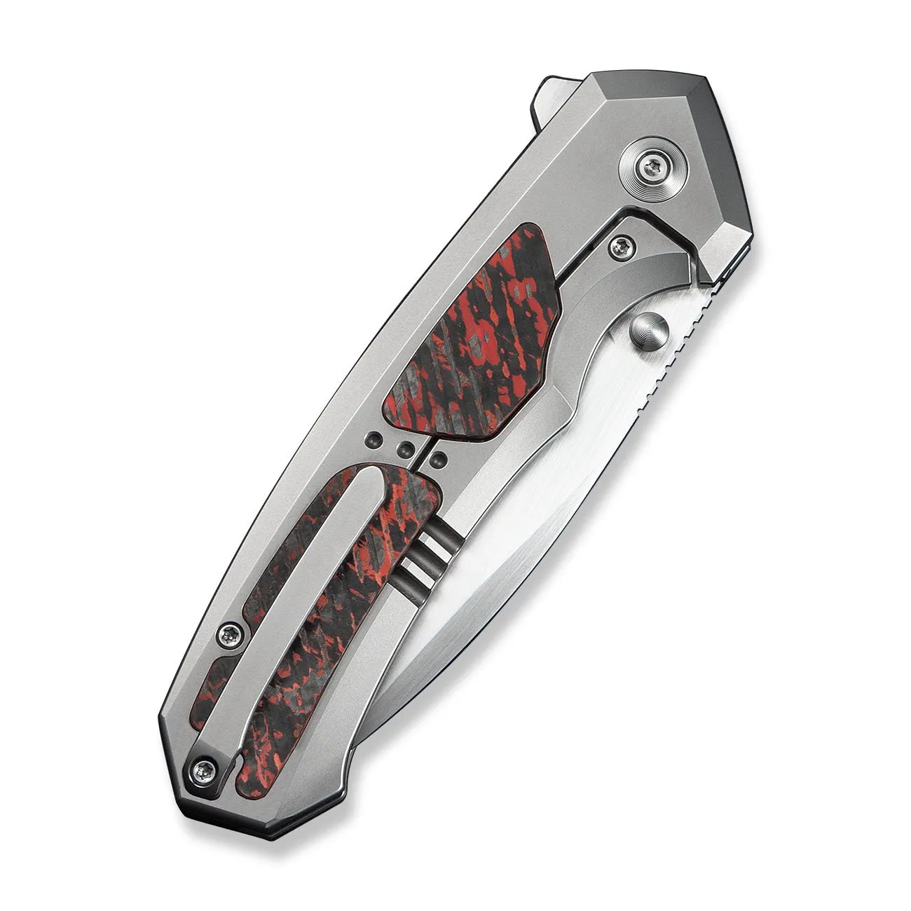 WeKnife Corwyn WE24088-4 Klappmesser Titan FatCarbon M390