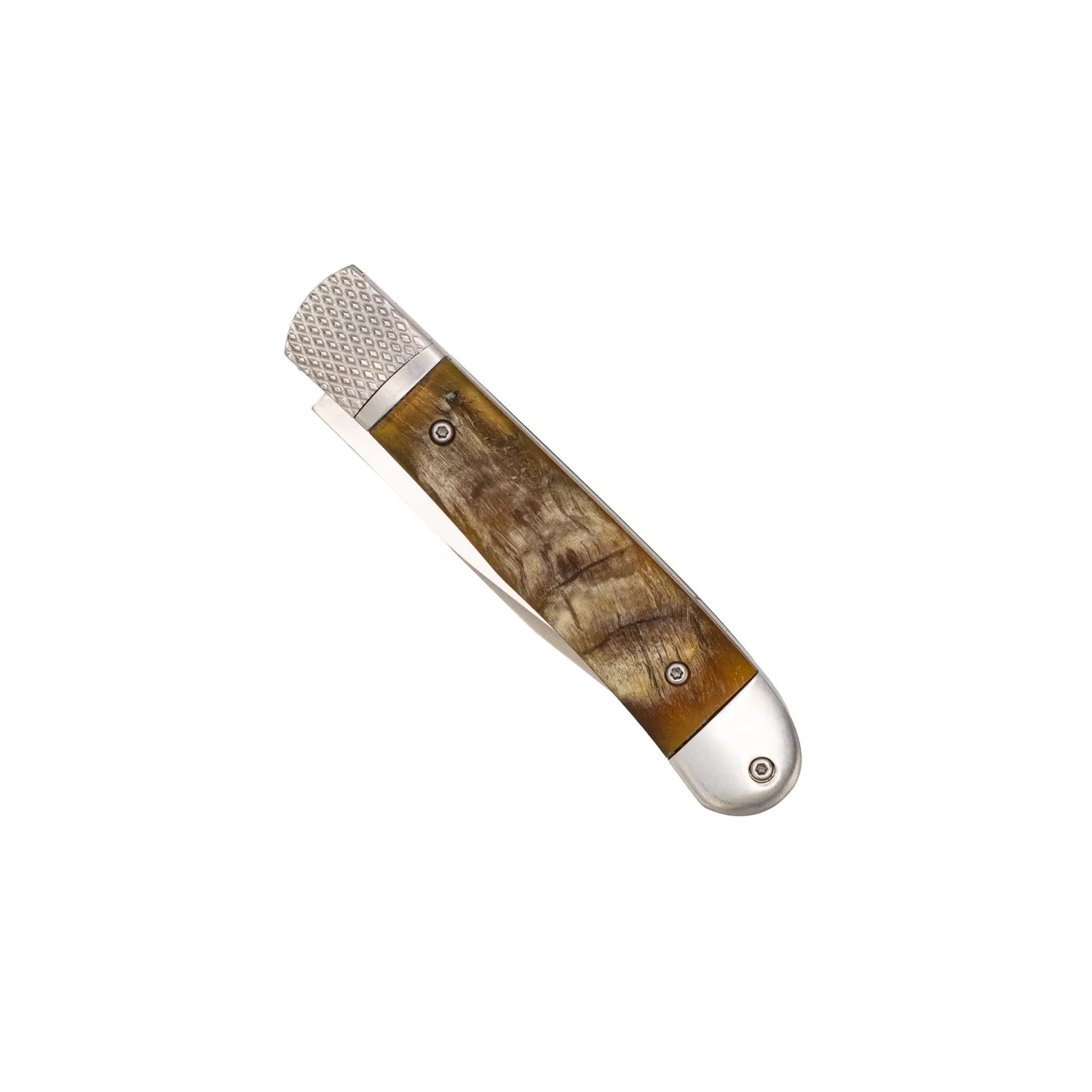 CobraTec Trapper Hidden Release Taschenmesser Ram Horn D2