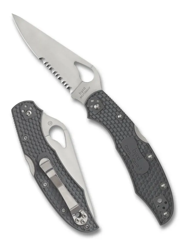 Byrd Cara Cara 2 Lightweight Taschenmesser Schwarz glatt