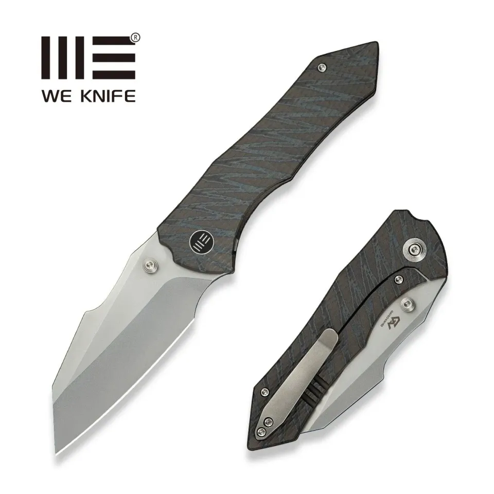 WeKnife High-Fin XL WE24010-4 Taschenmesser Tiger Stripe 20CV
