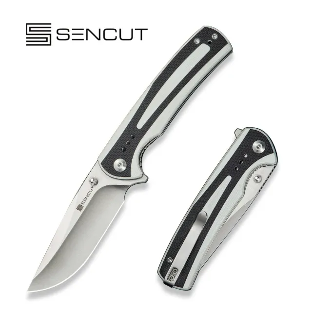 SENCUT Regnator S24057-3 Klappmesser weiß schwarz