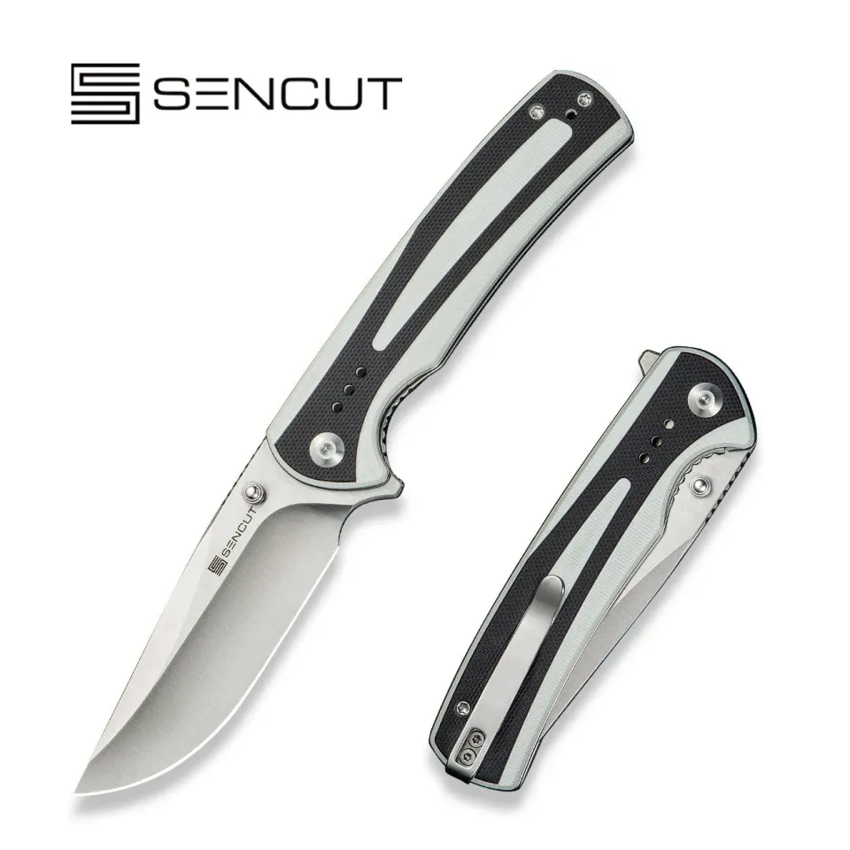 SENCUT Regnator S24057-3 Klappmesser weiß schwarz