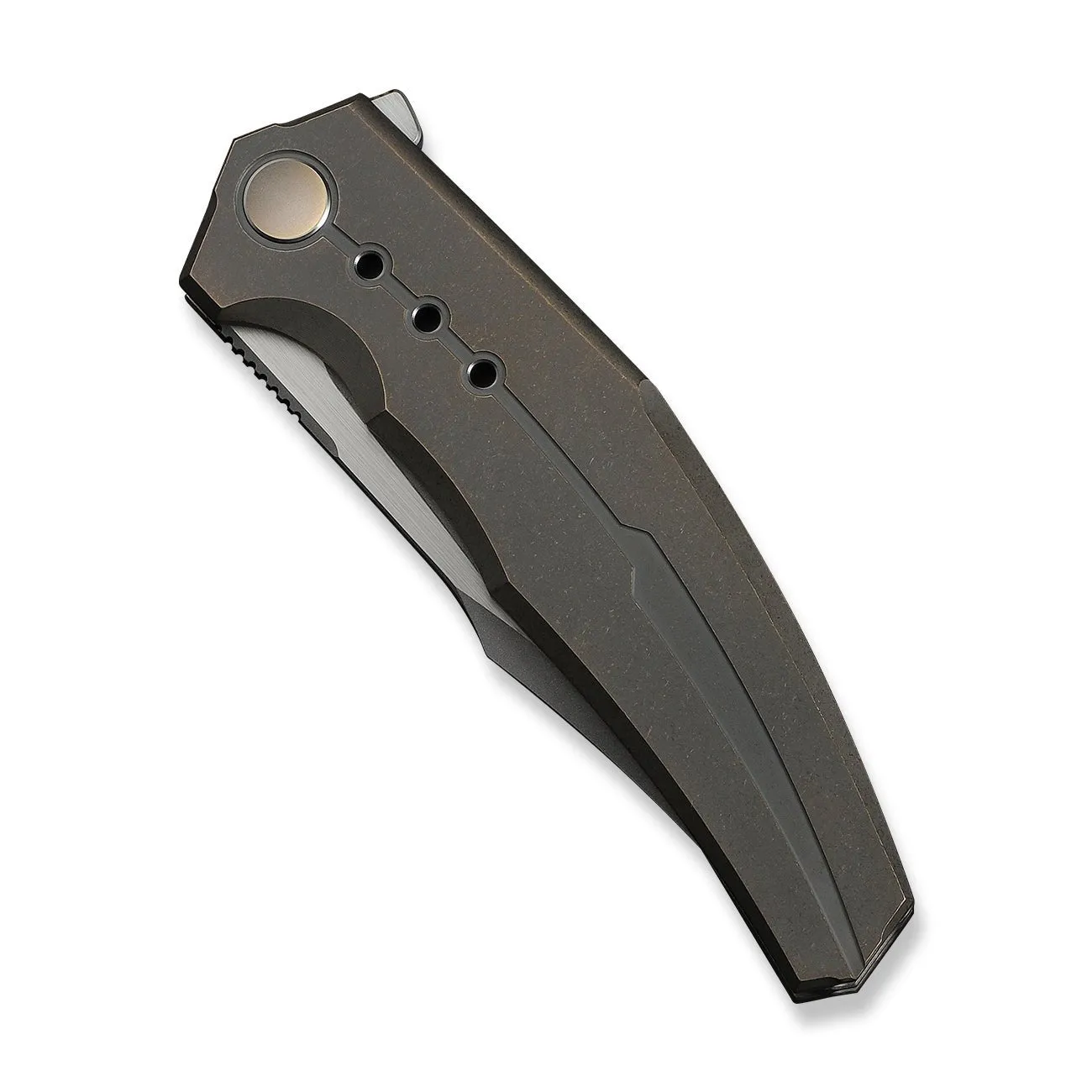 WEKnife Kyklos WE23086-2 Klappmesser Titan Bronze M390
