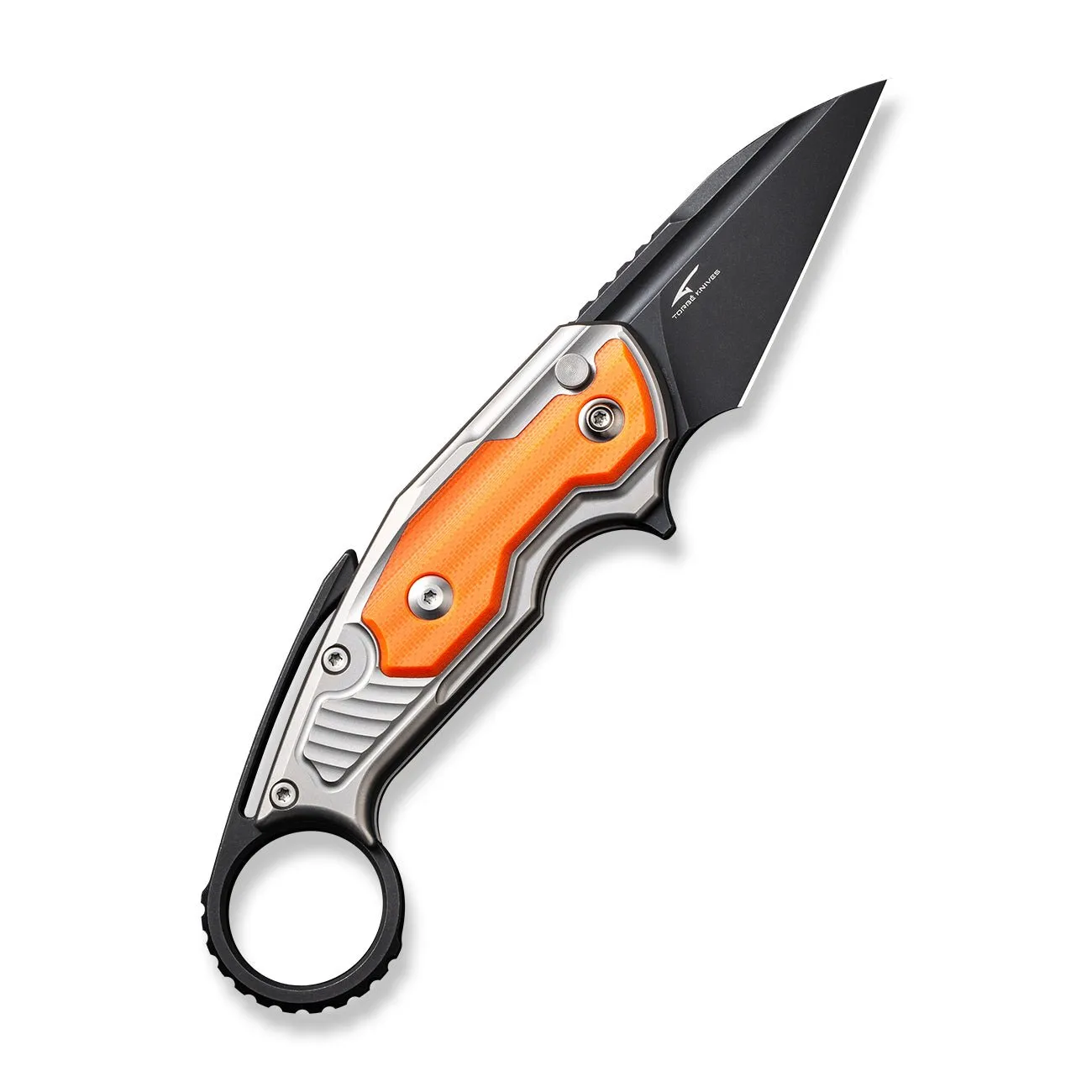 WeKnife Yardbird WE22021-1 Klappmesser Grau-Orange 20CV