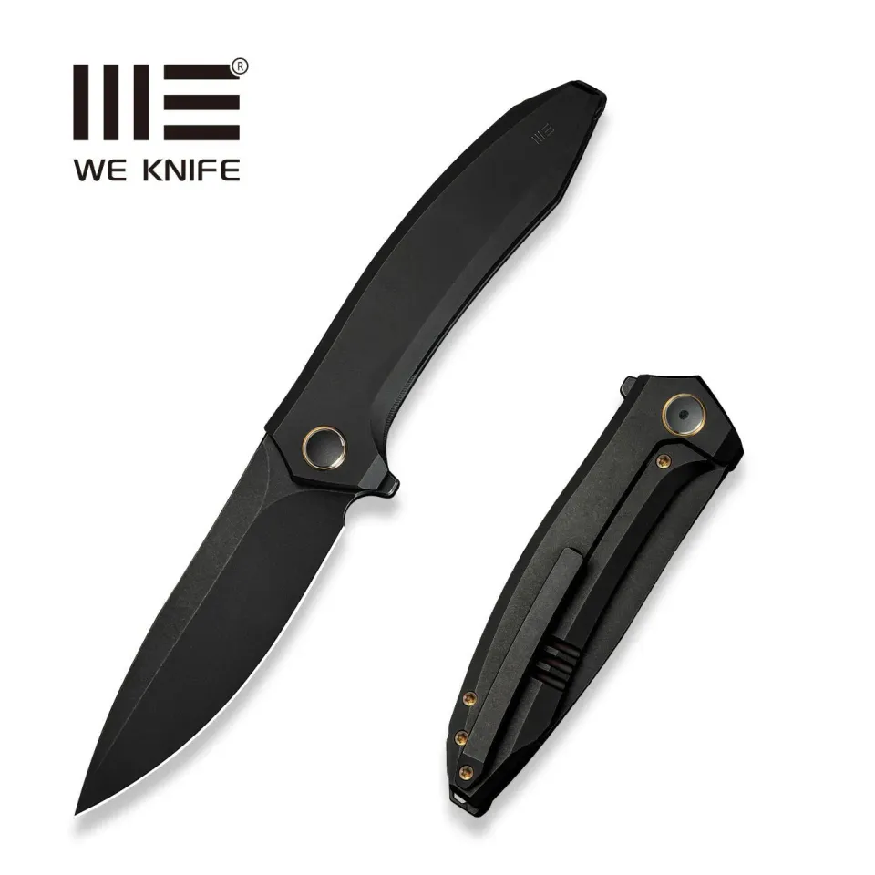 WeKnife Acuminal WE23070-1 Klappmesser Titan Schwarz Vanax