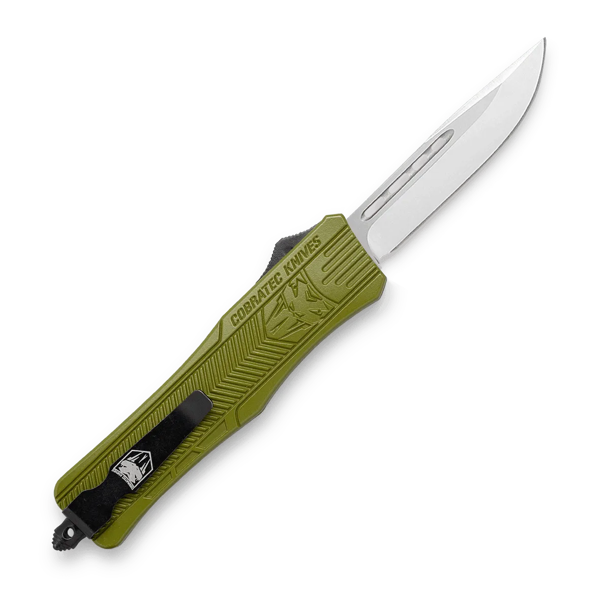 CobraTec CTK-1 Medium OTF Messer OD Green D2