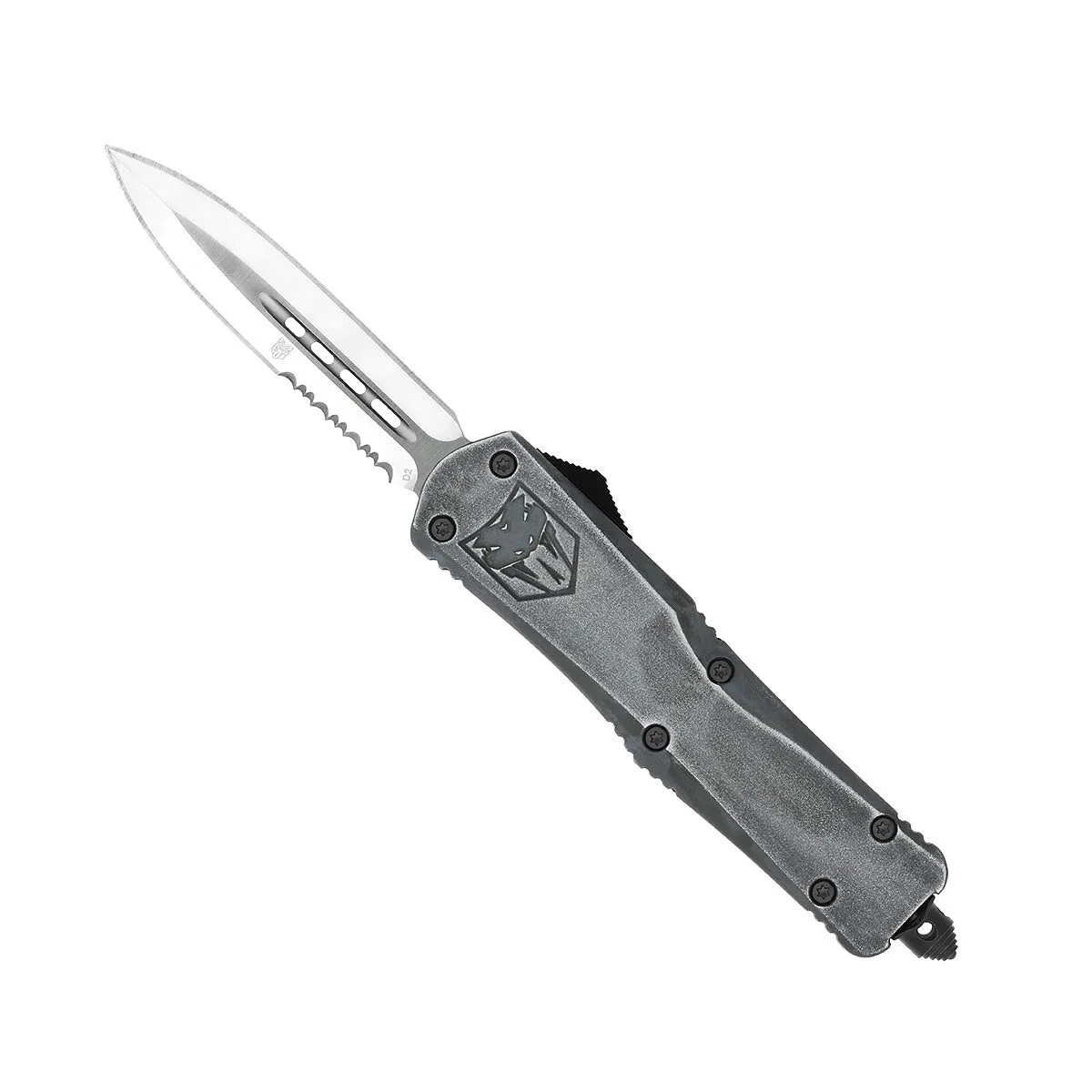 CobraTec FS-3 Large OTF-Messer D2 Stonewash 9 Zoll