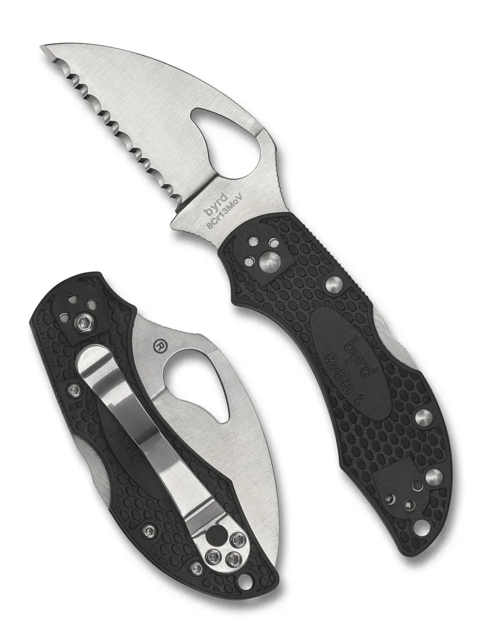 Byrd Robin 2 Wharncliffe Taschenmesser PlainEdge