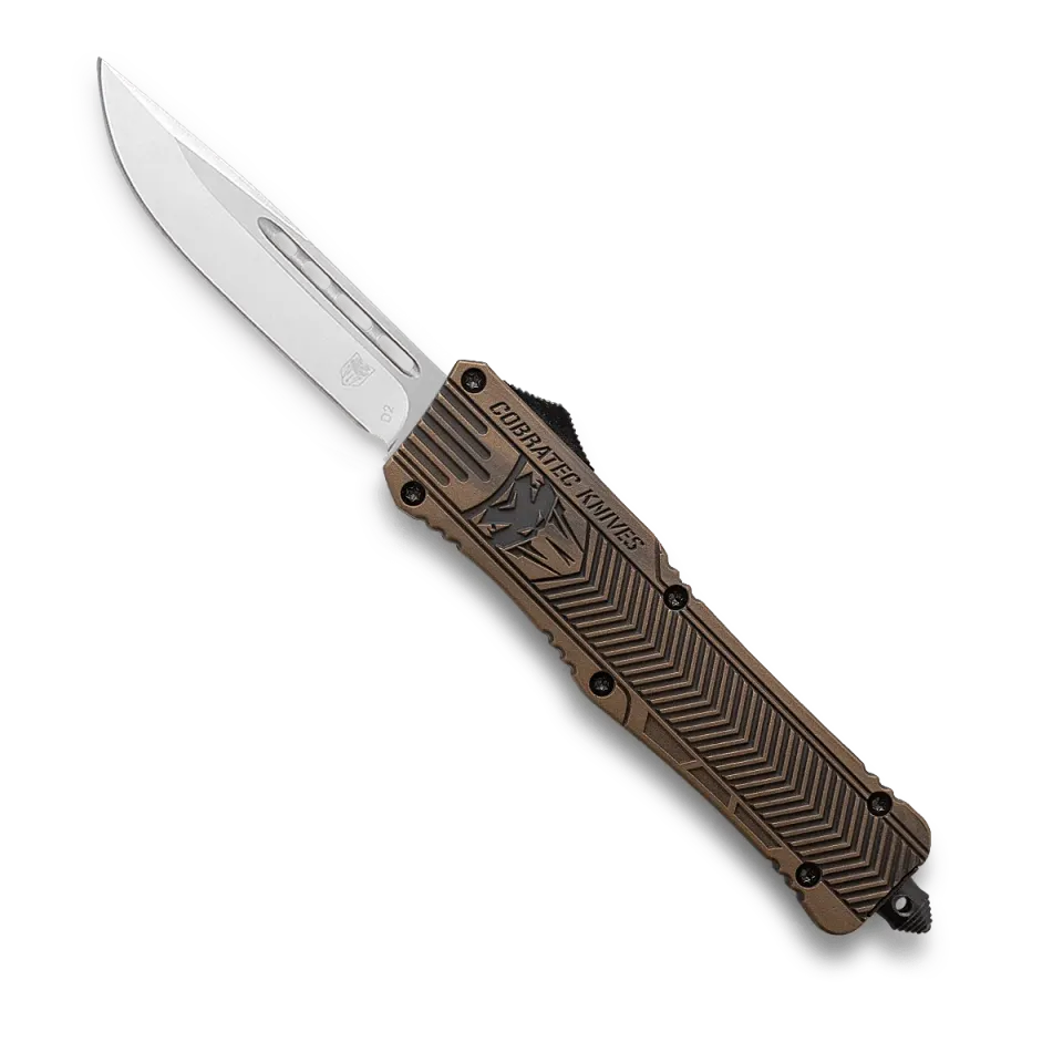 CobraTec CTK-1 Large OTF-Messer Bronze D2