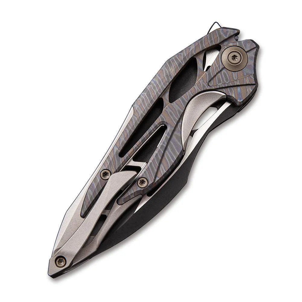 WEKnife Arrakis 906G Klappmesser Titan M390 Flamed