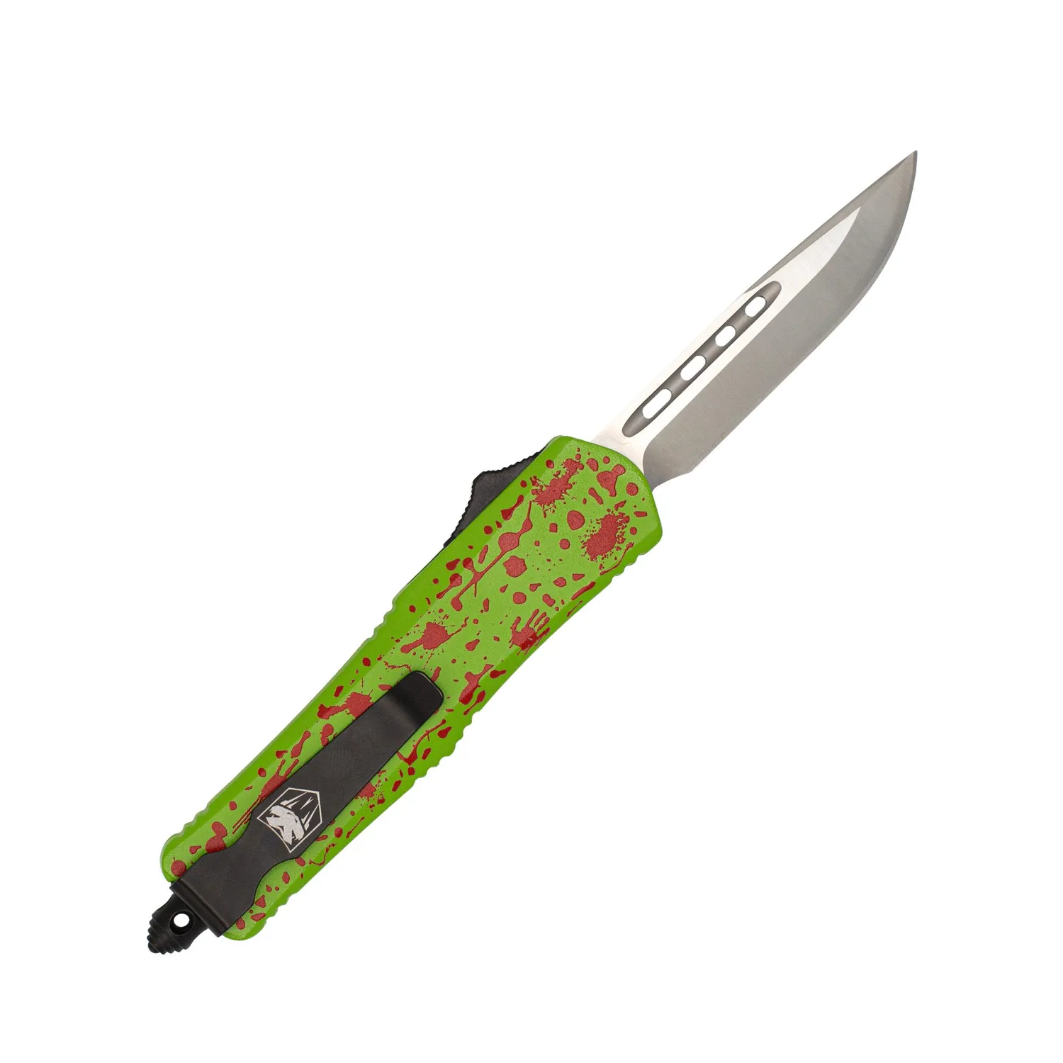 CobraTec FS-3 Medium Zombie OTF-Messer Cerakote
