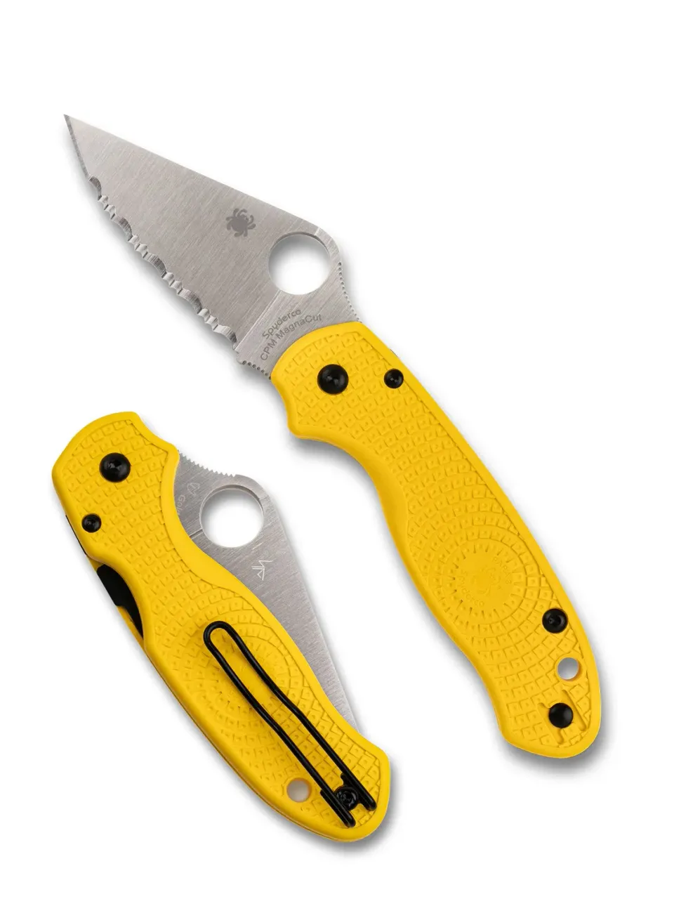 Spyderco Para 3 Lightweight Salt MagnaCut gelb