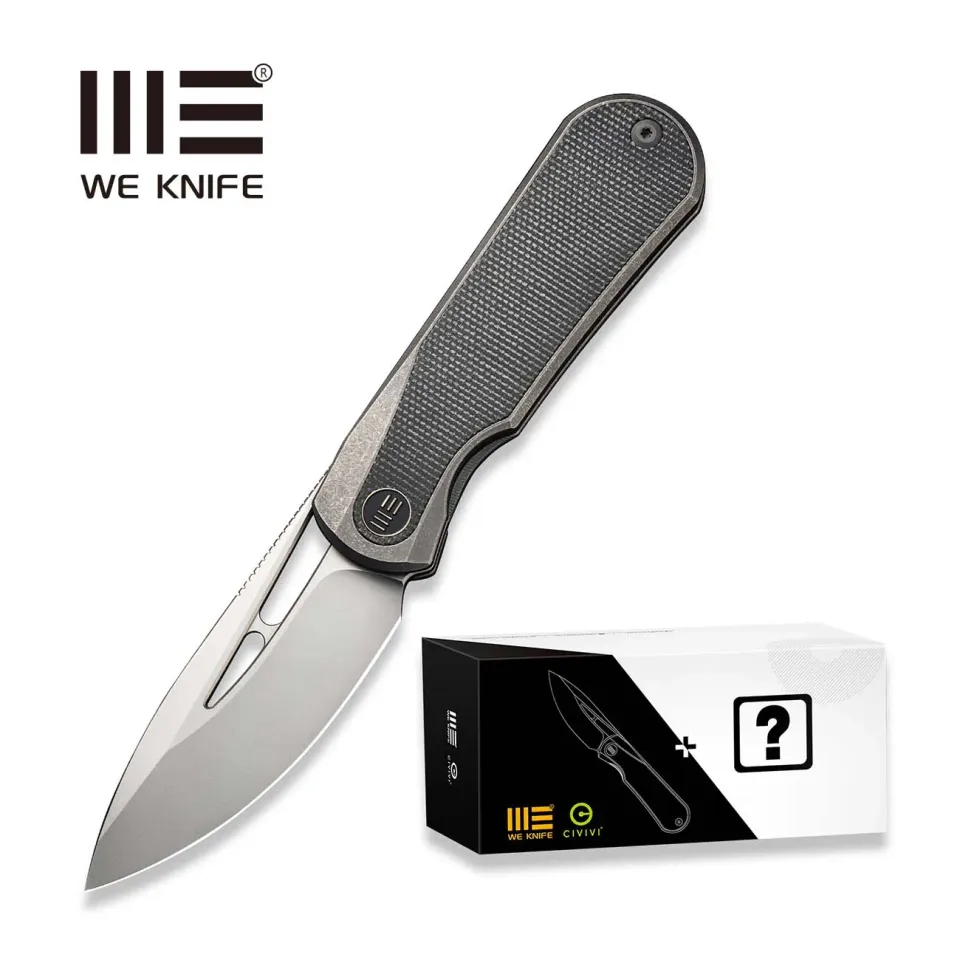 WeKnife Baloo WE21033-4 MB Klappmesser Titan Micarta
