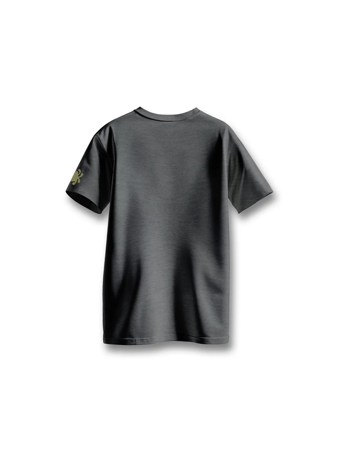 Spyderco Life's a Grind T-Shirt Heather-Grau Baumwollmix