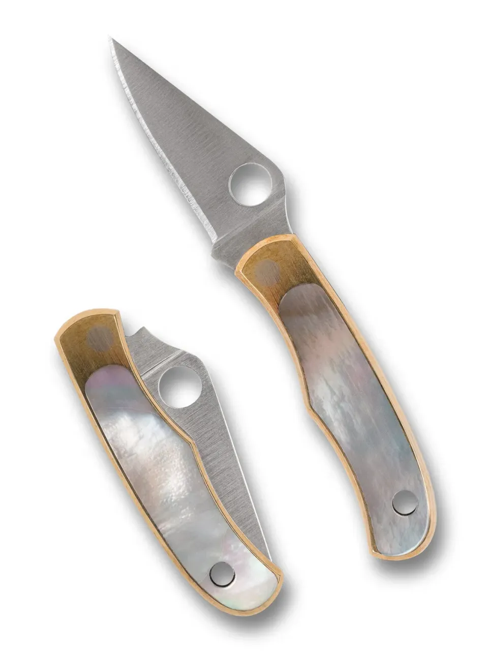 Spyderco Bug Slipjoint Taschenmesser Perlmutt