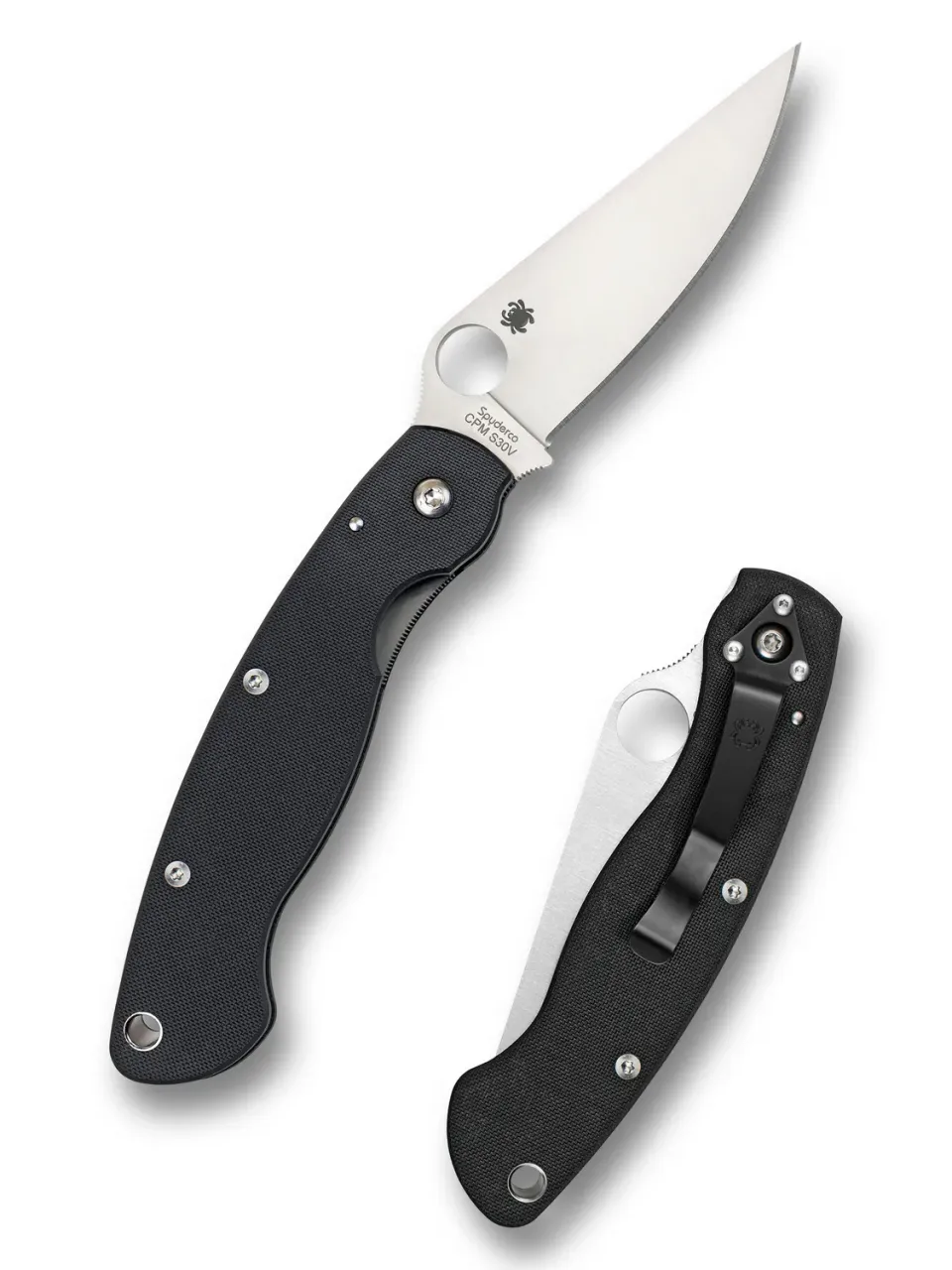 Spyderco Military Linkshänder Taschenmesser S30V