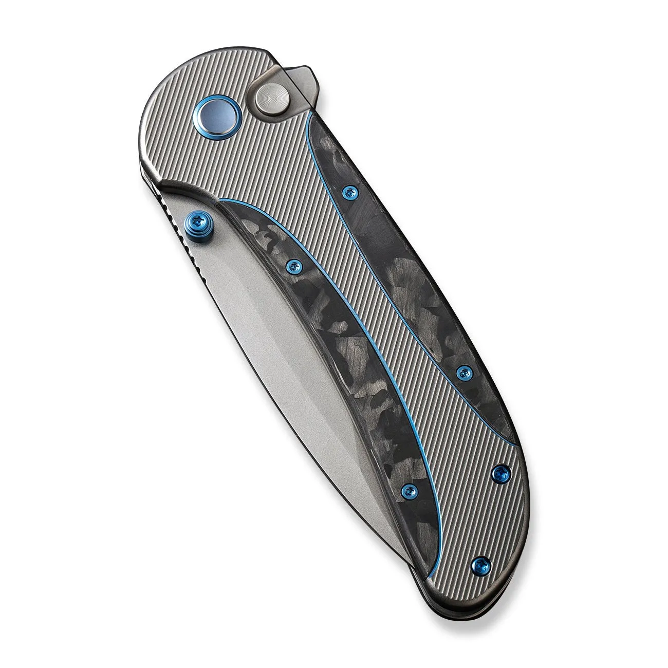 WeKnife Zizzit WE23031-3 Klappmesser Carbon Blau