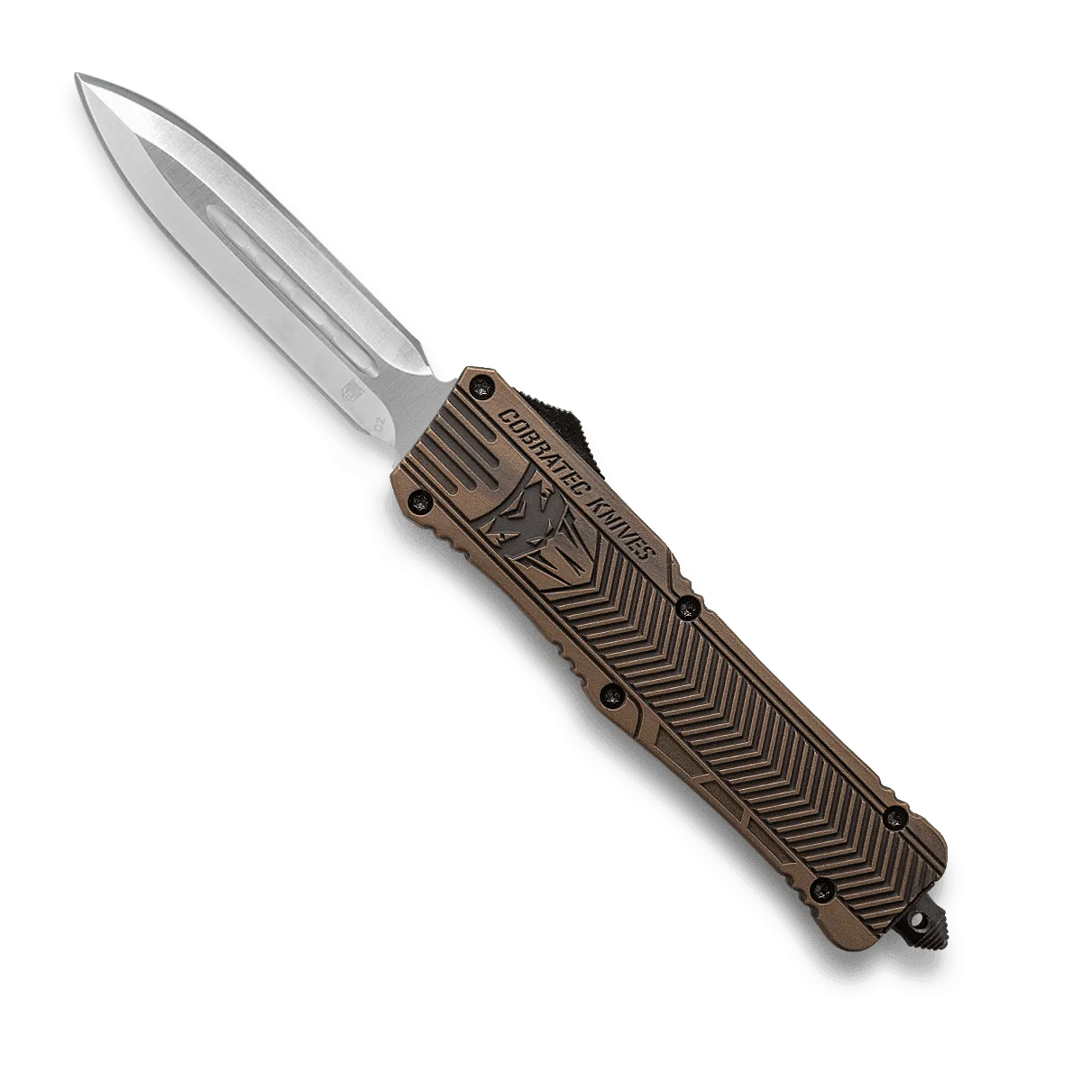 CobraTec CTK-1 Large OTF-Messer Bronze D2
