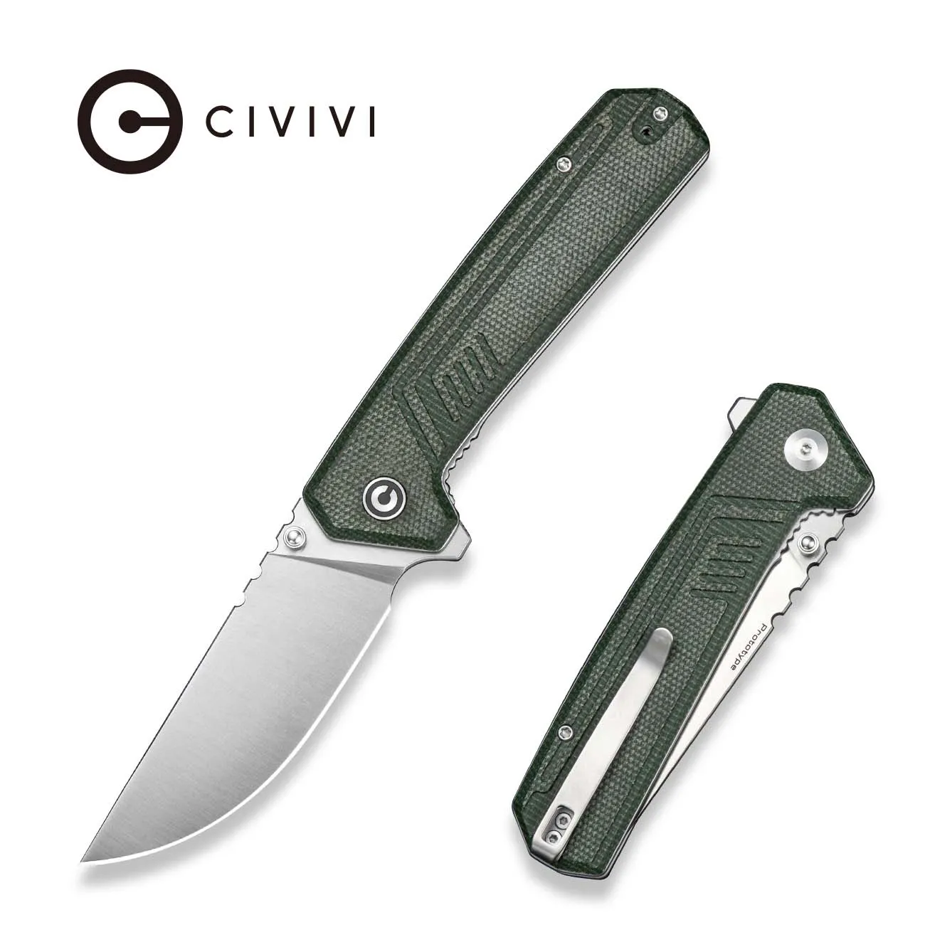 Civivi Neovex C25008A Klappmesser grün 14C28N
