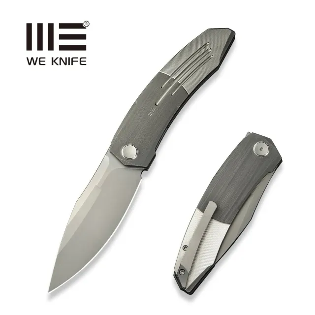 WeKnife Sine Wave WE23069B-2 Klappmesser M390 Titan Grau