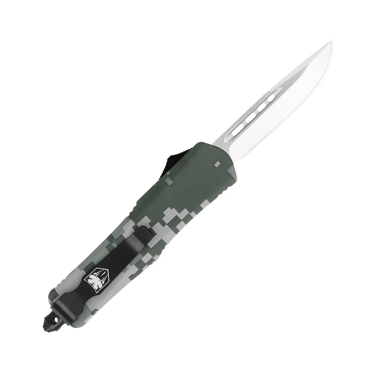 CobraTec Small FS-3 Army Digi Camo OTF-Messer D2 kompakt
