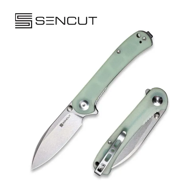 SENCUT Scepter SA03C Klappmesser schwarz Drop-Point