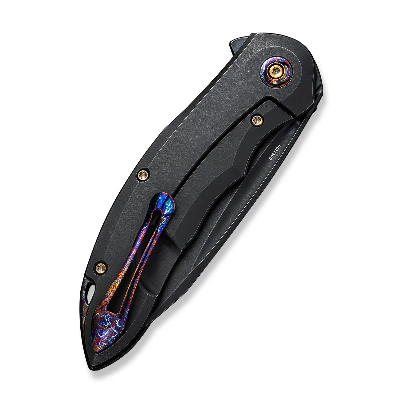 WeKnife Makani WE21048-1 Klappmesser Titan schwarz 20CV