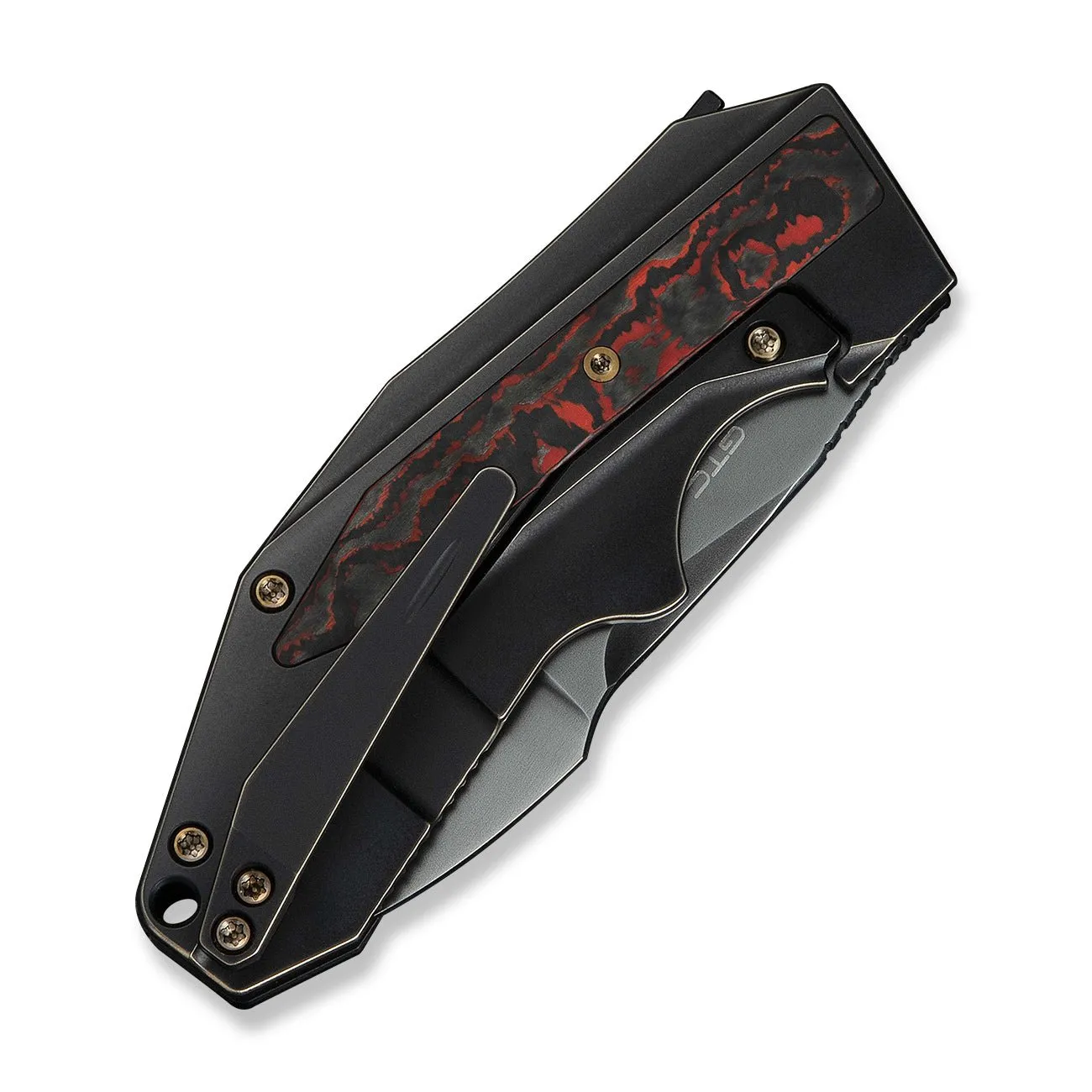 WeKnife Coral WE24044-3 Klappmesser Titan Carbon 20CV