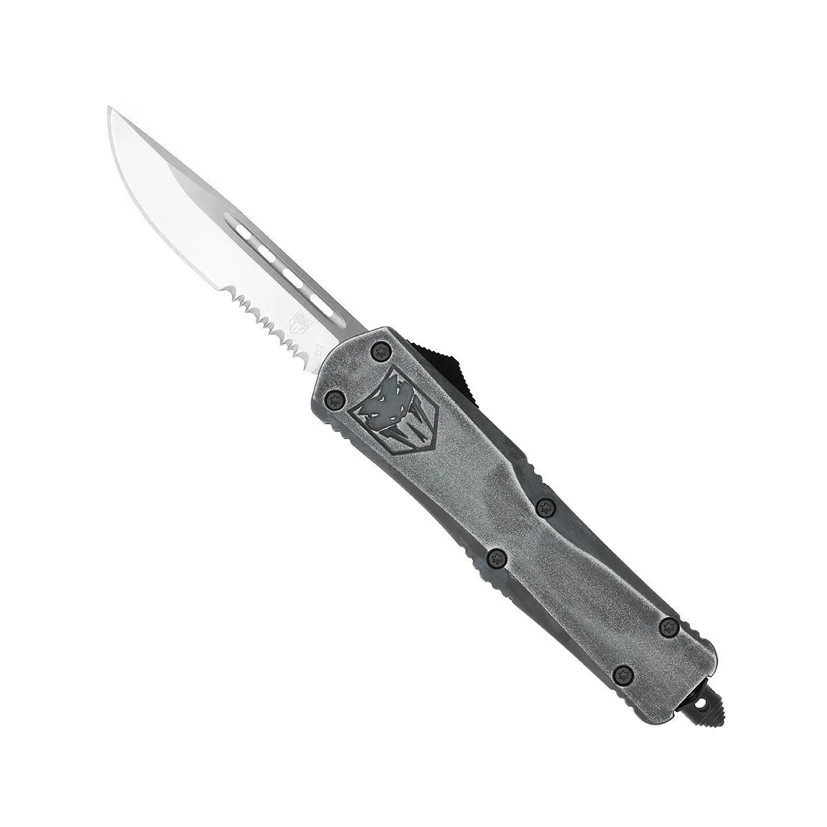 CobraTec FS-3 Large OTF-Messer D2 Stonewash 9 Zoll