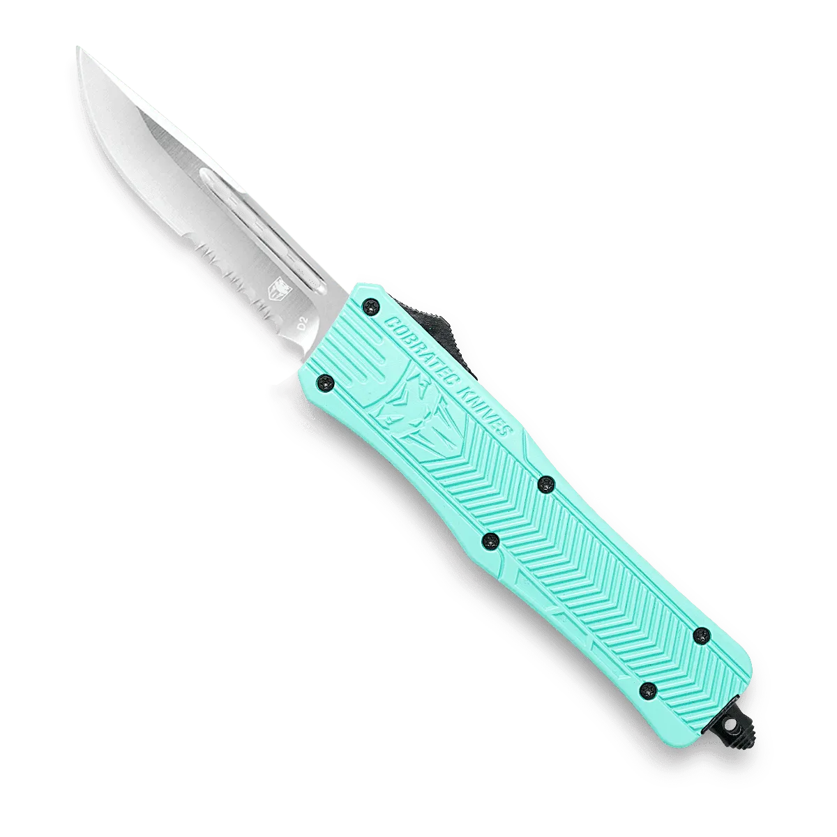 CobraTec CTK-1 Medium OTF Messer Mint Blue D2